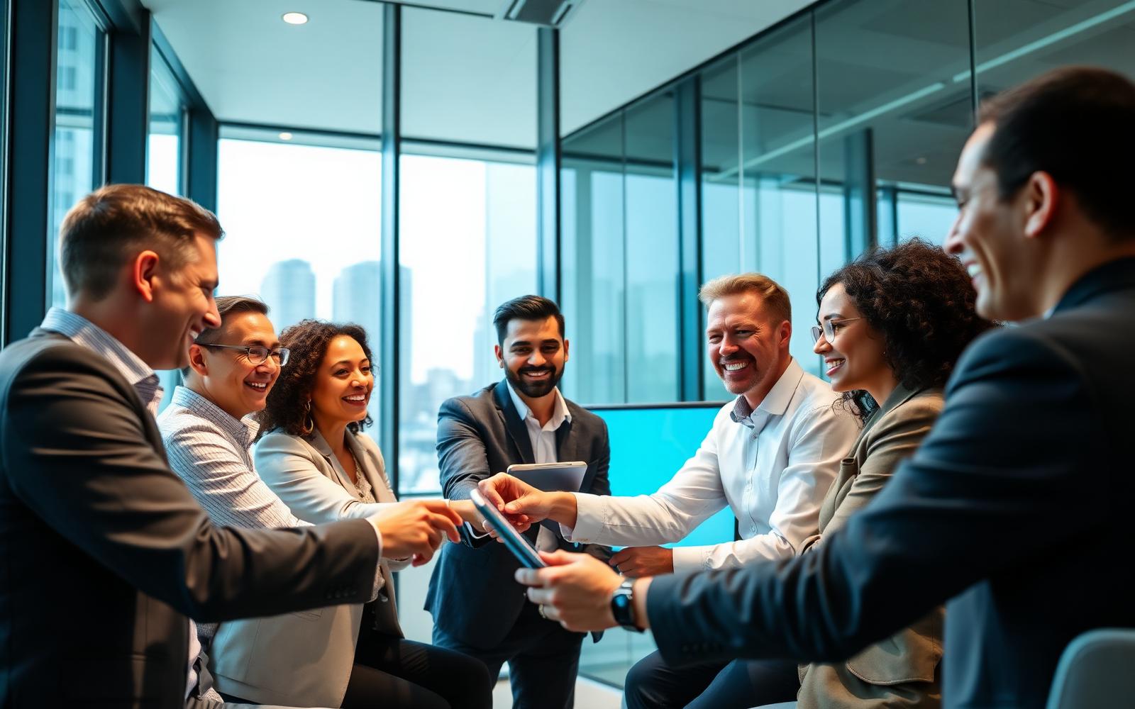 Business team meeting
